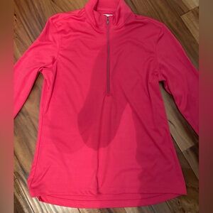 Greg Norman Collection Dark Pink Long Sleeve Top